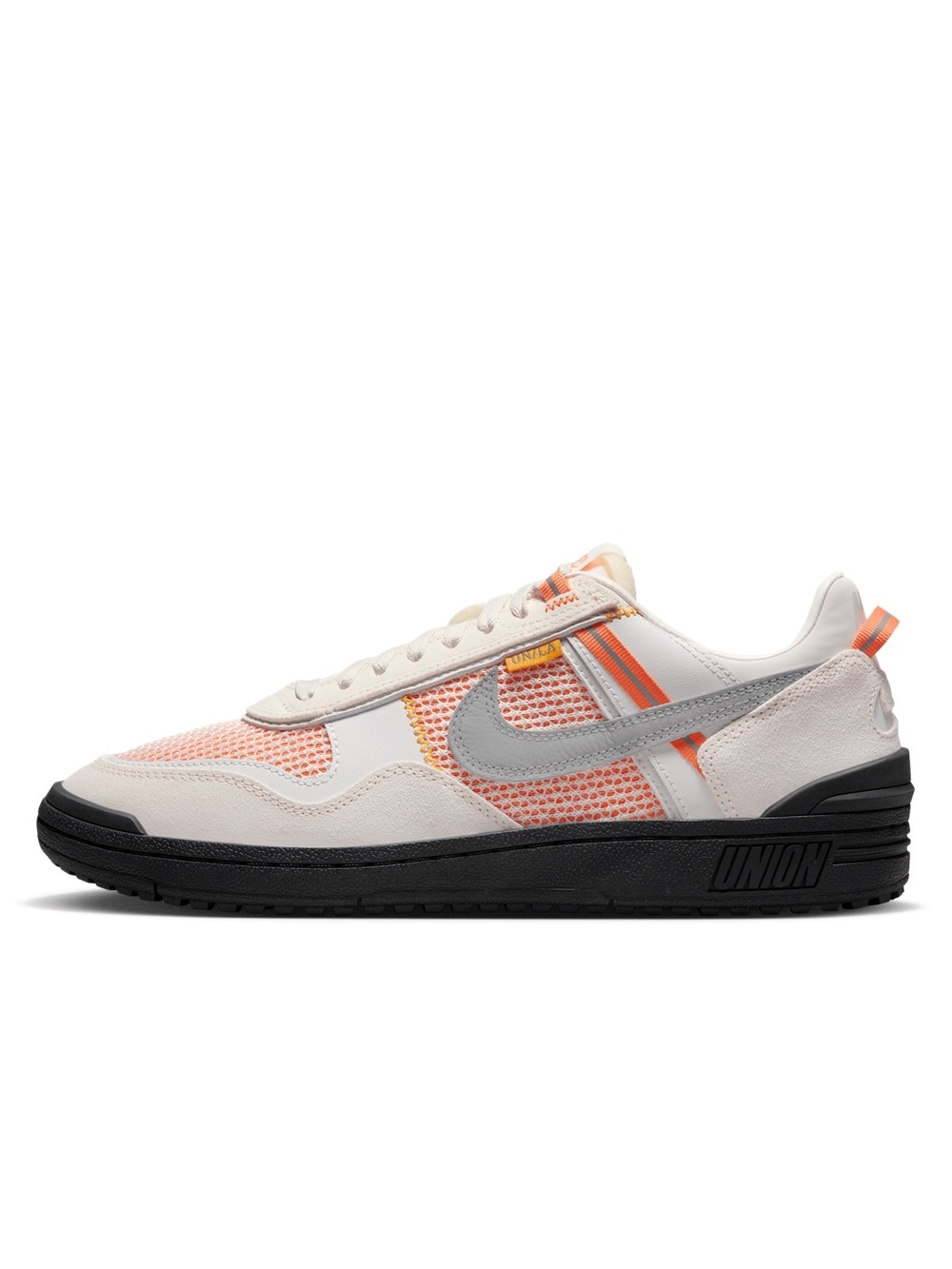 Nike Men’s Low-Top Sneakers in Cream, Orange & Gray